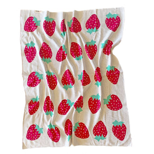 Strawberry Baby Blanket