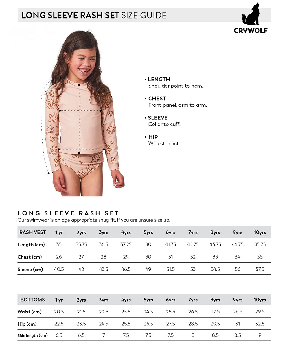 Long Sleeve Rash Set (Festival)