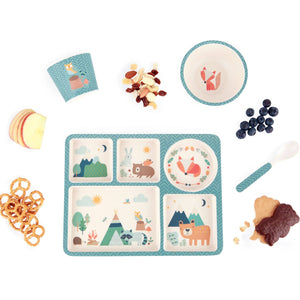 Wild Camping Divided Plate Set