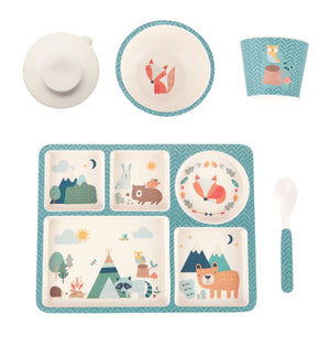 Wild Camping Divided Plate Set