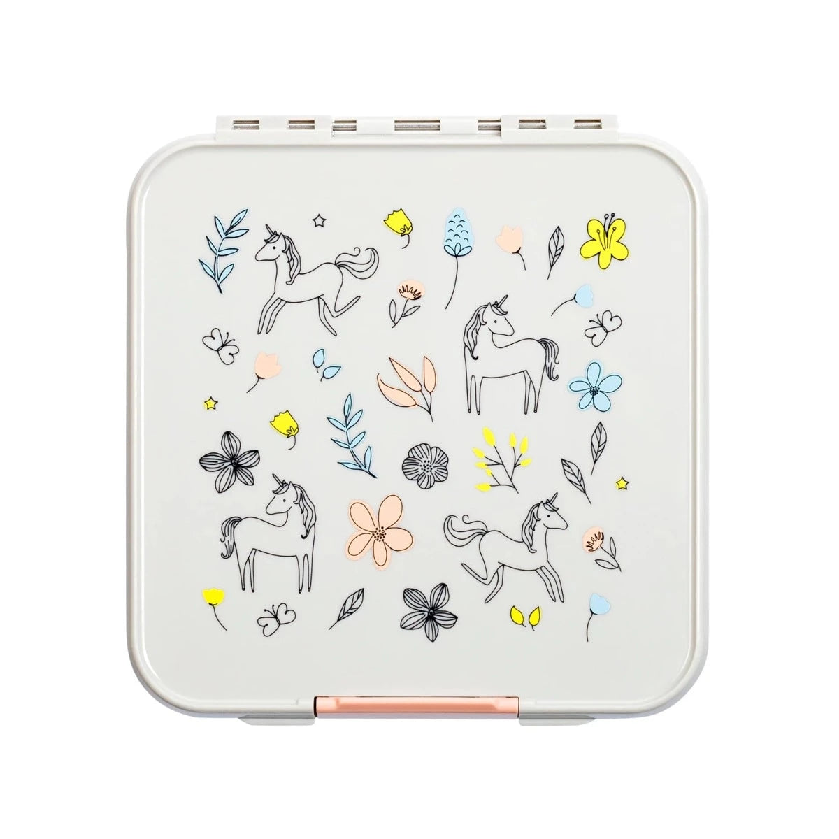 Bento Three Lunch Box (Spring Unicorn)