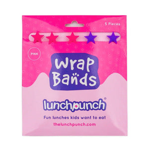 Silicone Wrap Bands (Pink)
