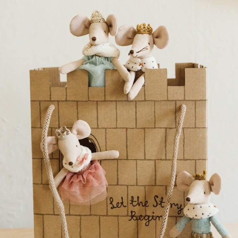 Royal Twins Mice in Box - Little Brother & Sister