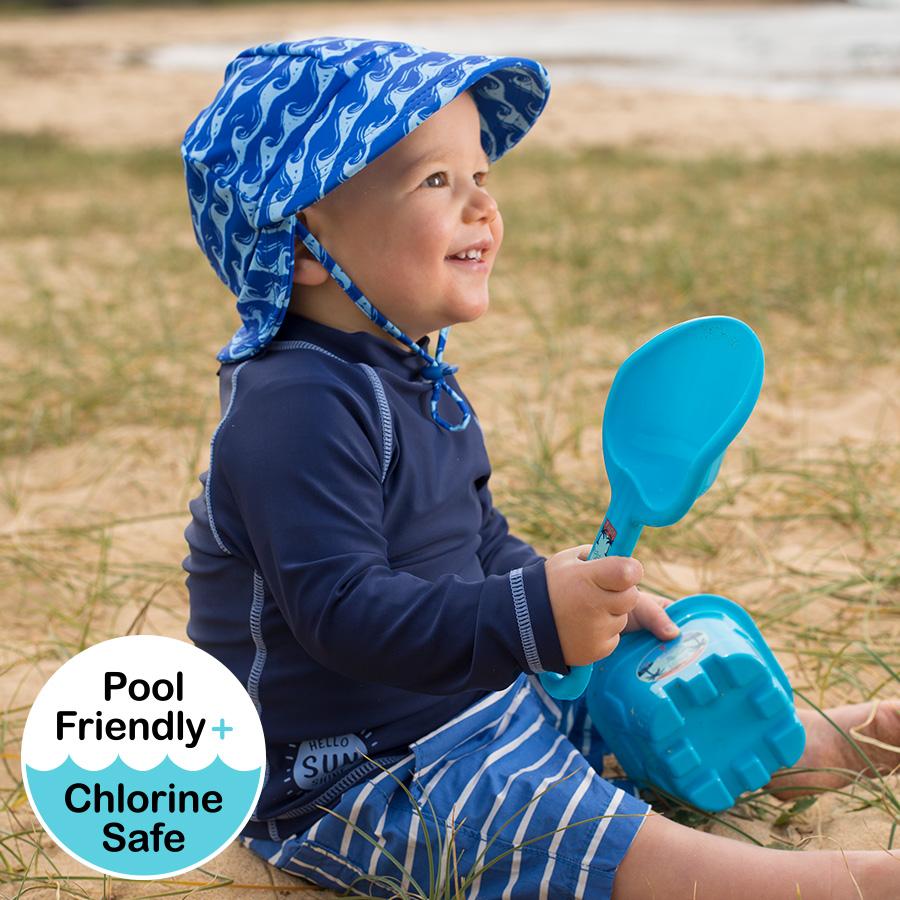 Kids Swim Rashie UPF50 (Marine)