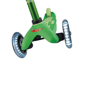 Mini Micro Deluxe LED Scooter (Green)