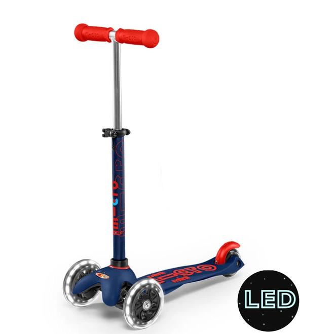 Mini Micro Deluxe LED Scooter (Navy)