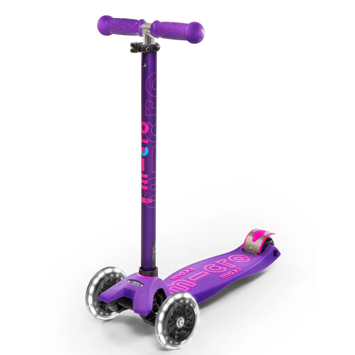 Maxi Micro Deluxe LED Scooter (Purple)