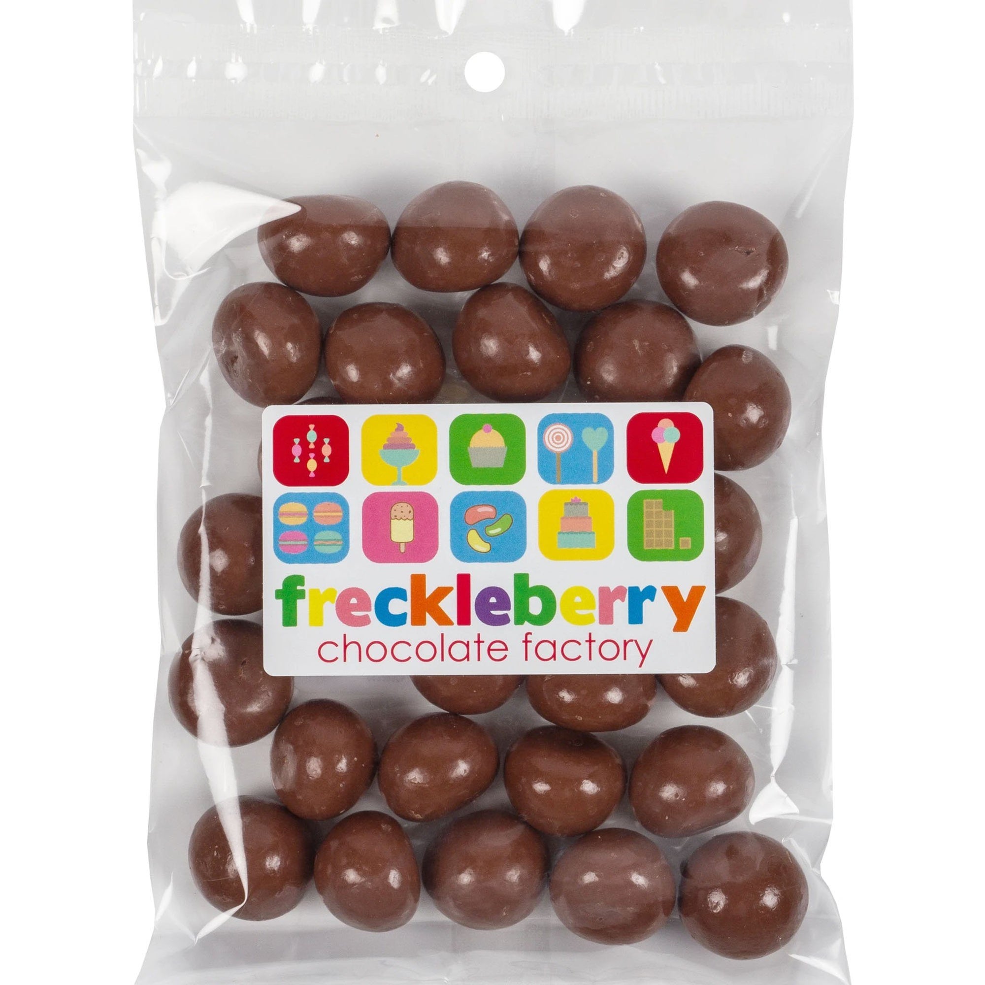 Choc Milk Raspberries 200g