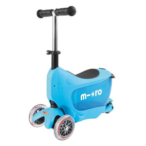 Mini2Go Deluxe Plus Scooter (Blue)