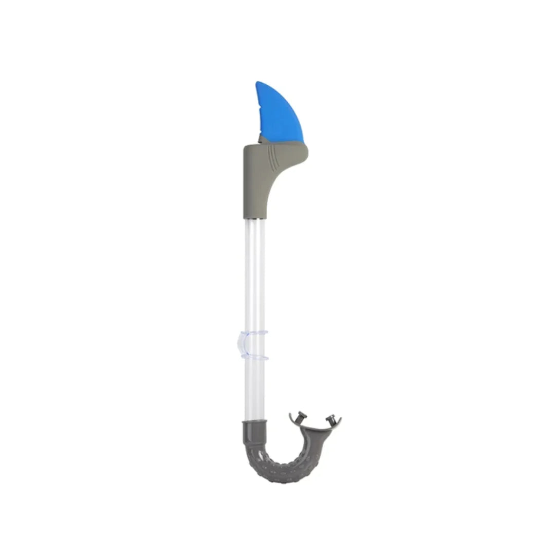 Shark Bite Shark Fin Snorkel (Misty Blue Grey)