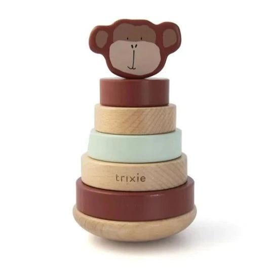 Wooden Stacking Toy - Mr Monkey