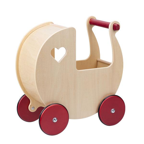 Classic Dolls Pram (Natural)