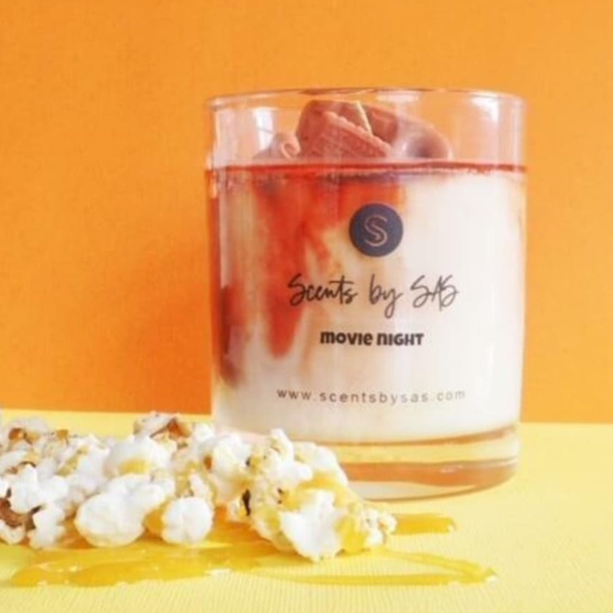 Movie Night Candle