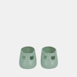 Dinkum Doll Shoes (Basil Green)