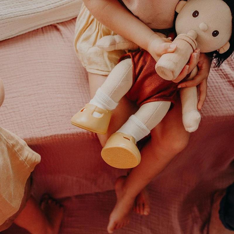 Dinkum Doll Shoes (Corn Yellow)