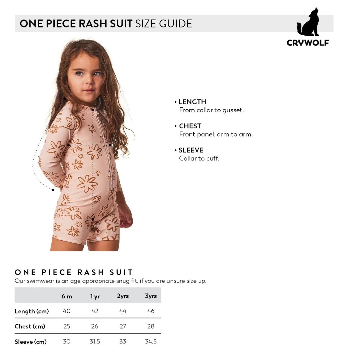 Rash Suit (Flower Power)