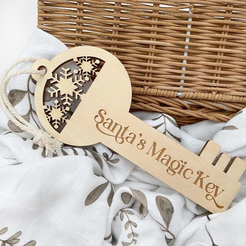 Santas Magic Key (Snowflakes)