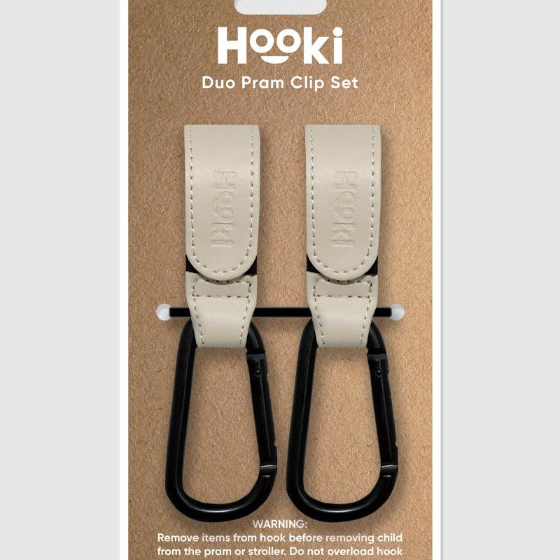 Duo Pram Clip Set (Ivory)