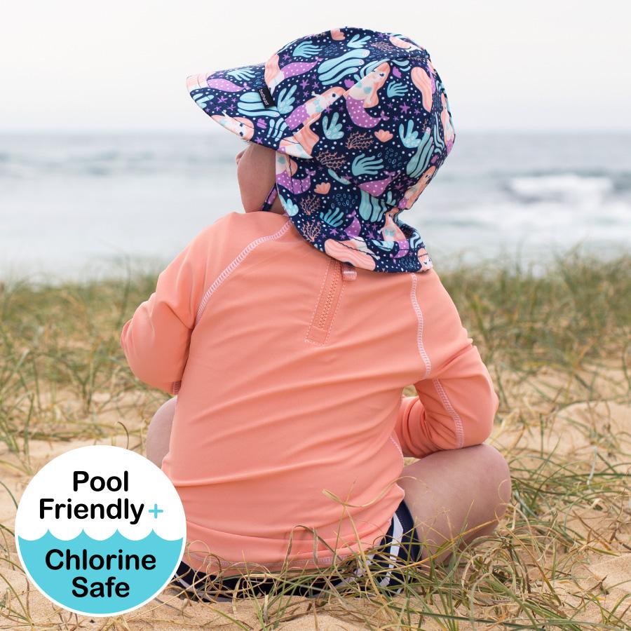 Kids Swim Rashie UPF50 (Peach)