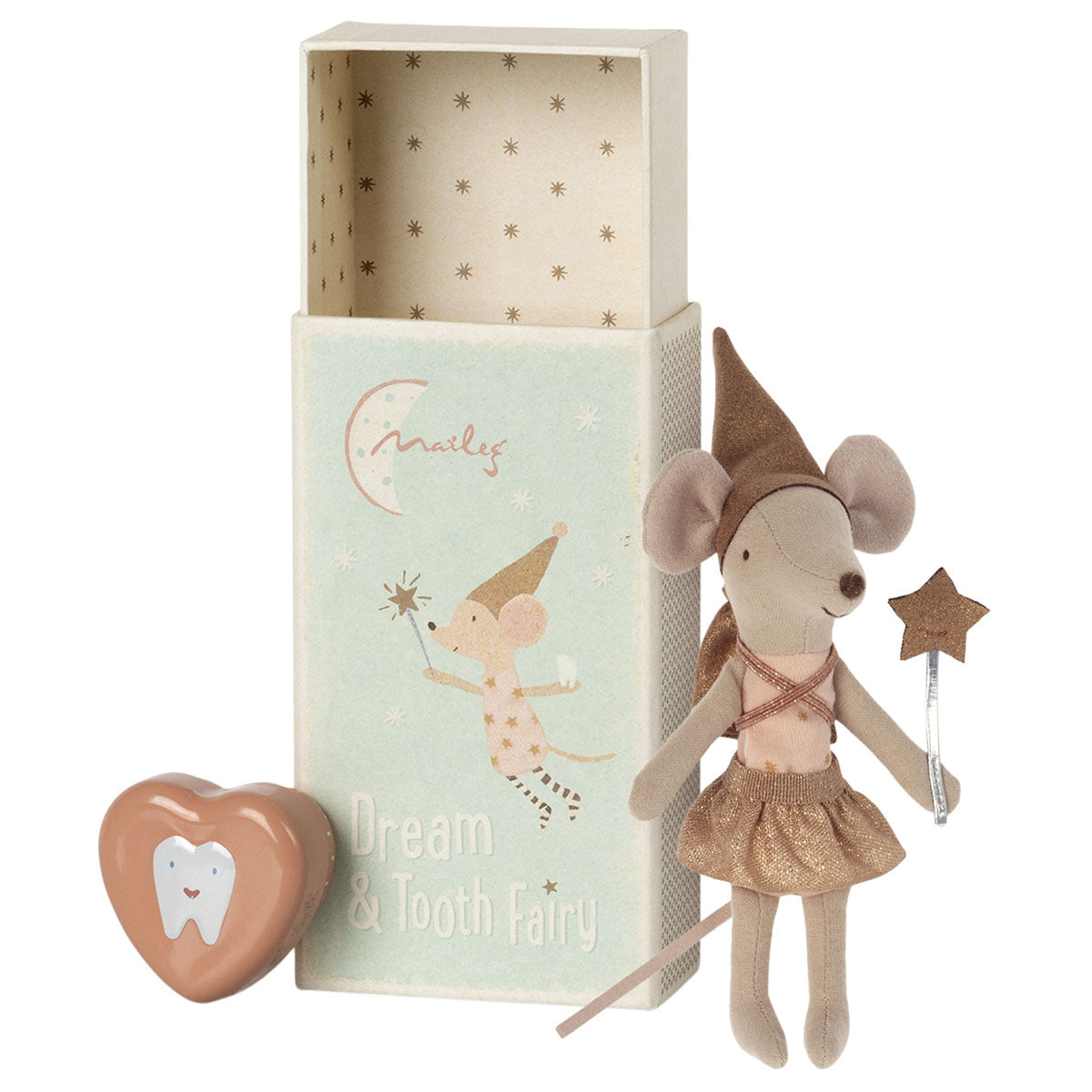 Tooth Fairy Mouse in Box - Big Sister