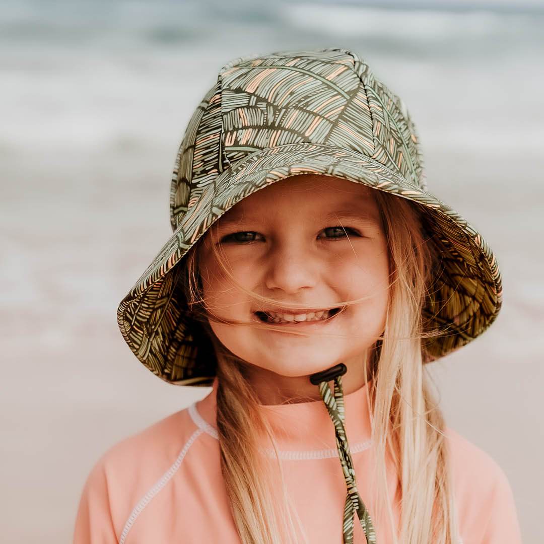 Girls Beach Bucket Hat (Tropic)