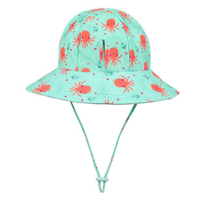Girls Beach Bucket Hat (Octopus)