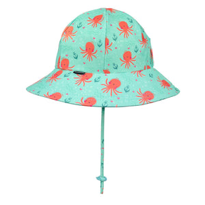 Girls Beach Bucket Hat (Octopus)
