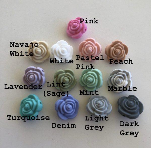 Wooden Dummy Chain (Rose Blossom)