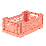 Mini Folding Crate (Salmon)