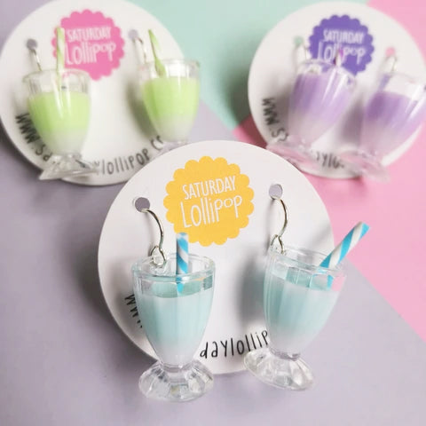 Milkshake Dangle Earrings