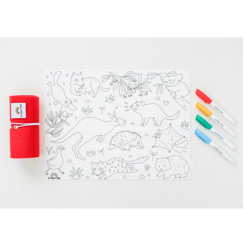 Scribble Mat (Baby Aussie Animals)