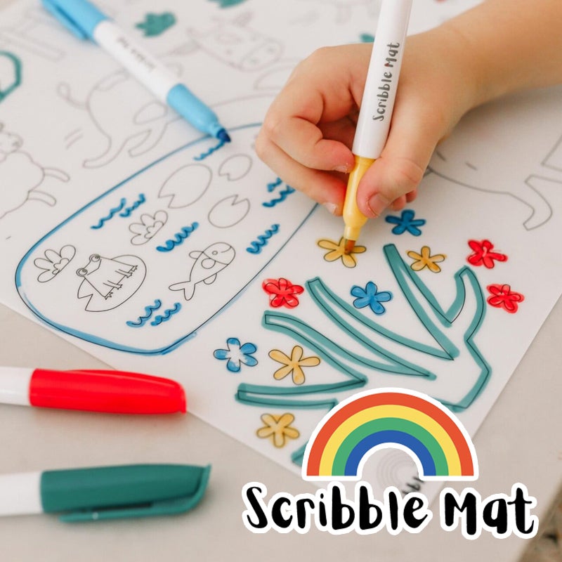 Scribble Mat (In the Garden)