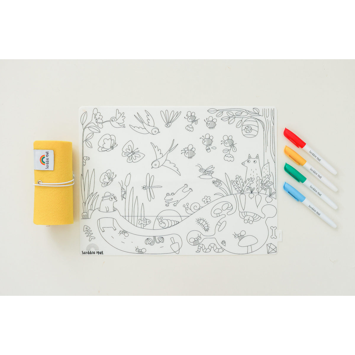 Scribble Mat (In the Garden)