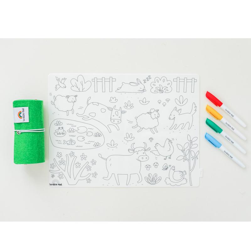 Scribble Mat (On the Farm)