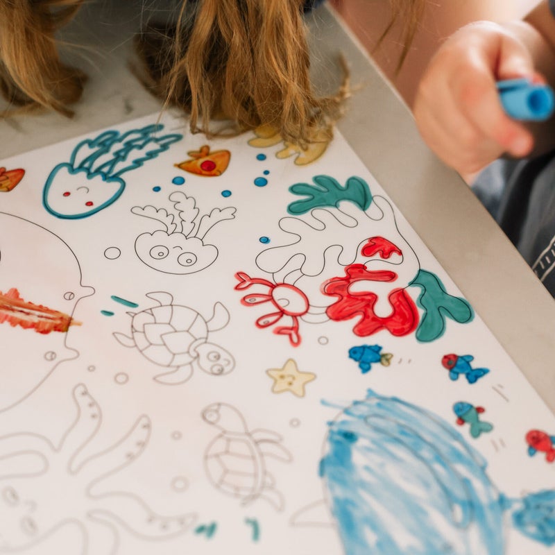 Scribble Mat (In the Garden)