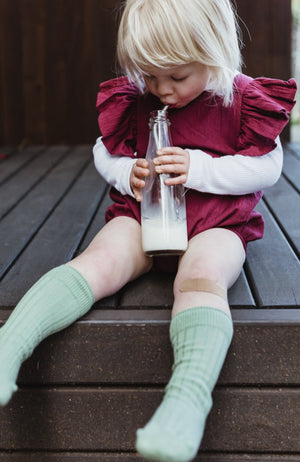 Tedi Knee High Socks (Nile)