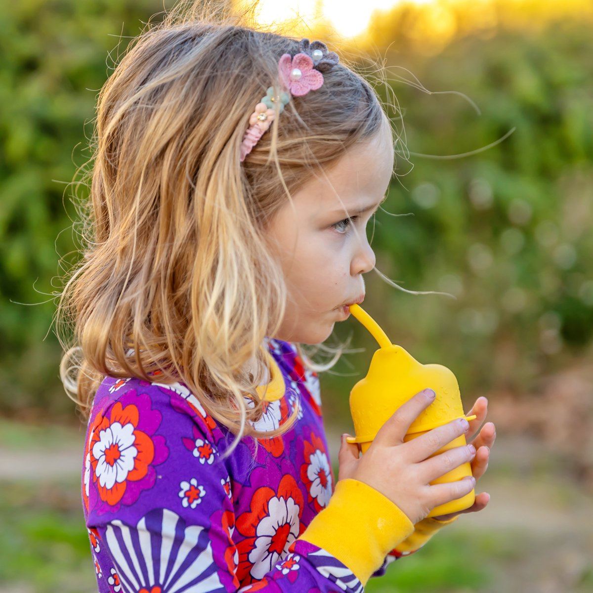 Sippie Lid & Mini Straw (Grey)