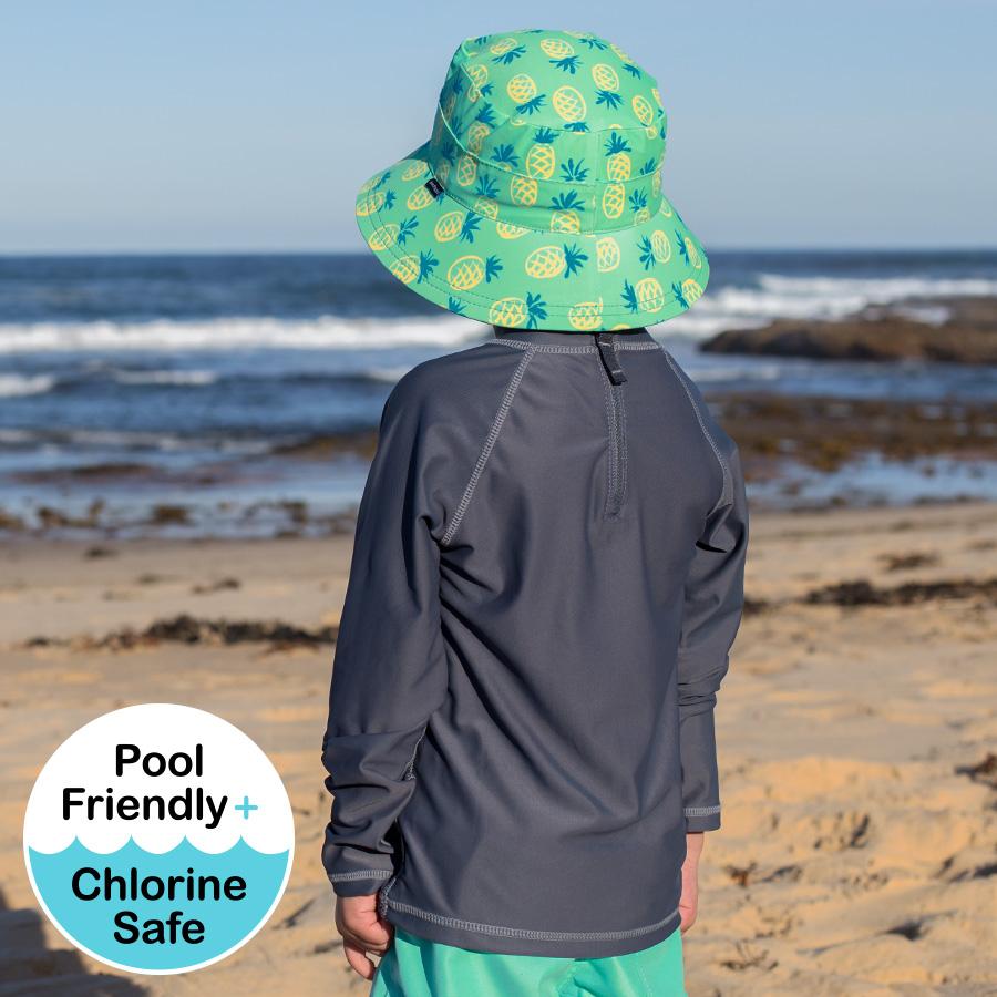 Kids Swim Rashie UPF50 (Slate)