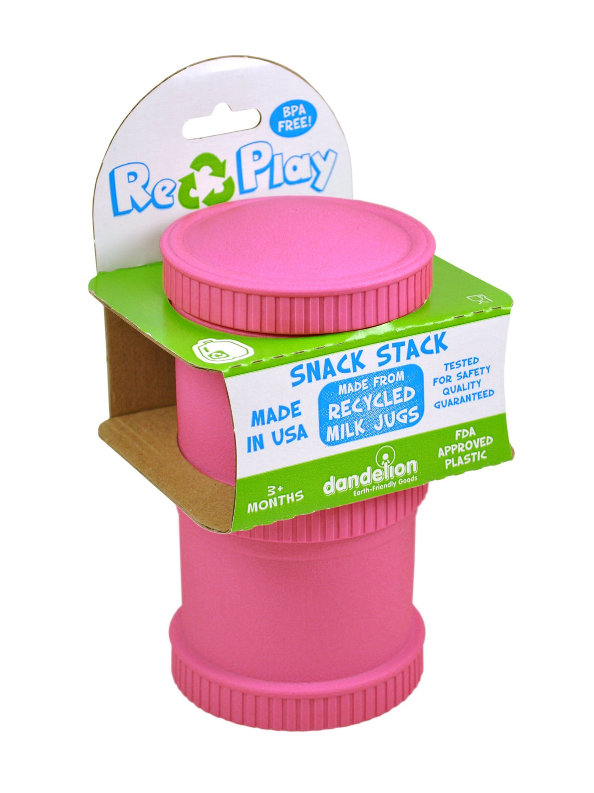 Snack Stack (Bright Pink)