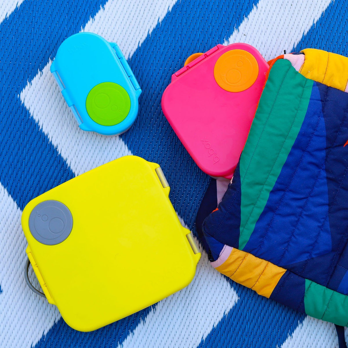 Mini Bento Lunchbox (Lemon Sherbet)