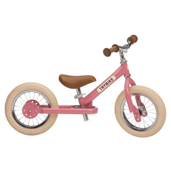 Steel 2 in 1 Trybike (Vintage Pink)