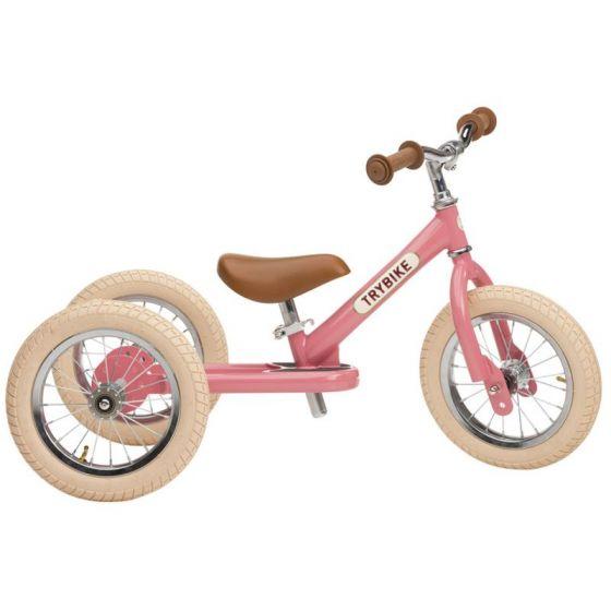 Steel 2 in 1 Trybike (Vintage Pink)