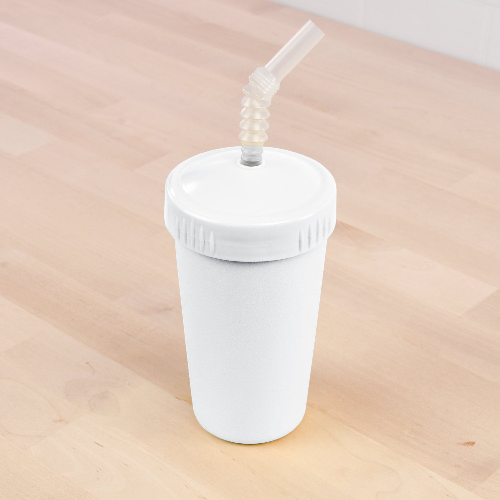 Straw Cup (White)