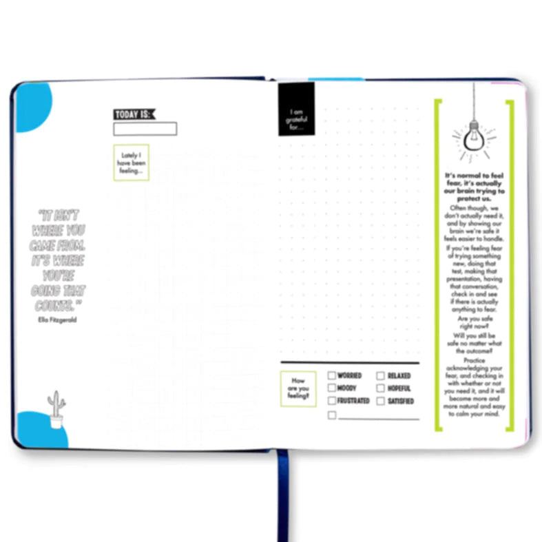 The Teen Grow Journal (Navy)