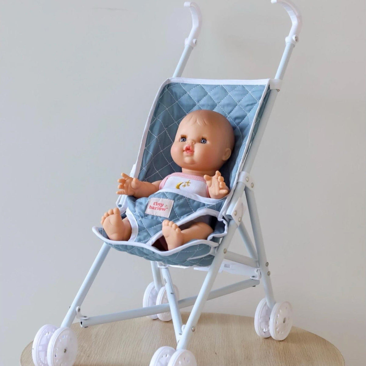 Dolls Stroller 2.0 (Blue Denim)