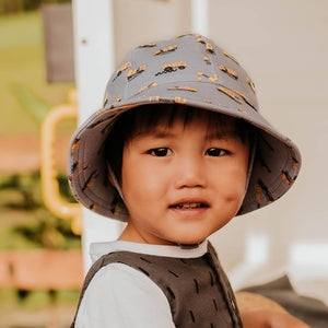 Boys Toddler Bucket Hat (Machinery)