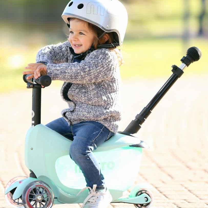 Mini2Go Deluxe Plus Scooter (Blue)