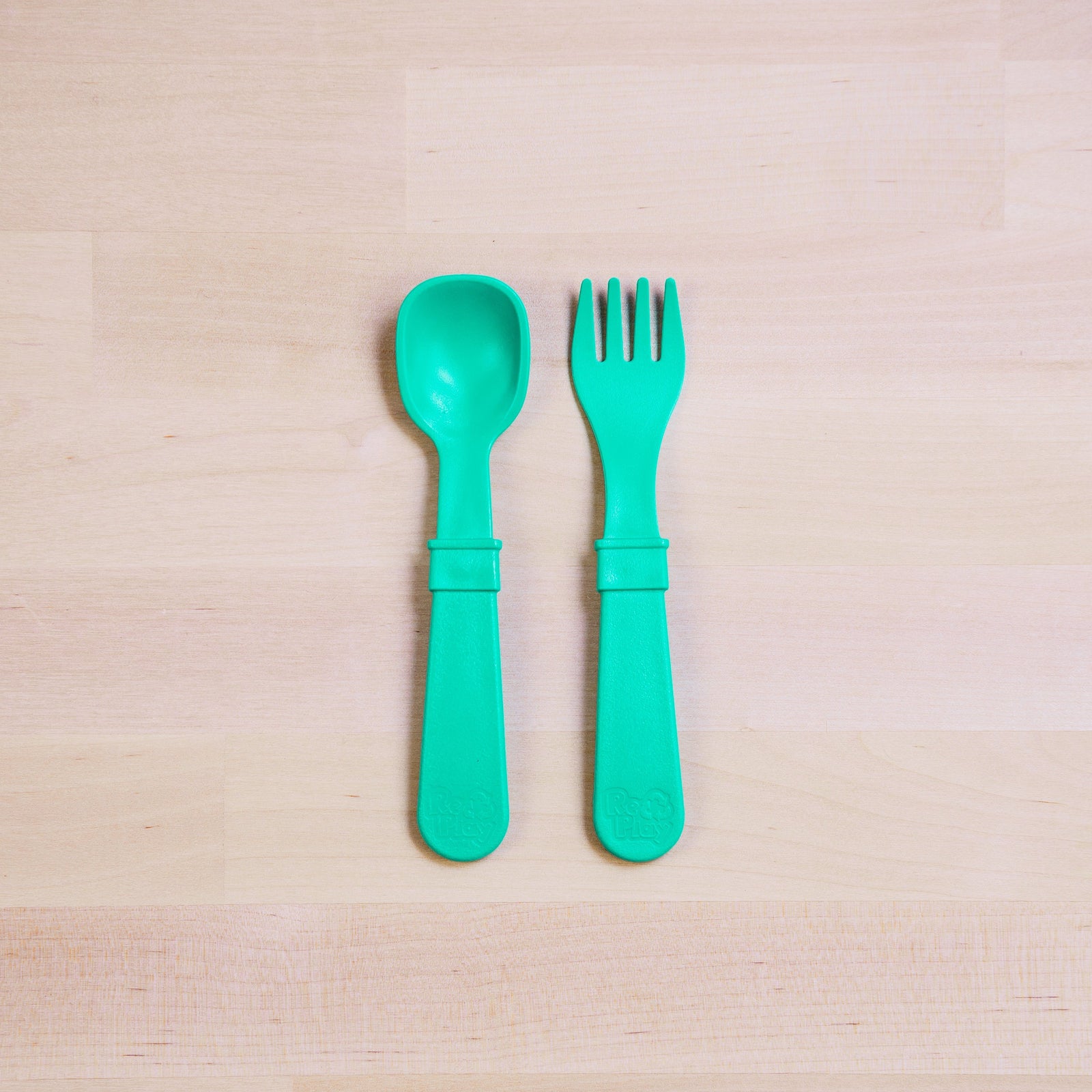 Fork and Spoon (Aqua)