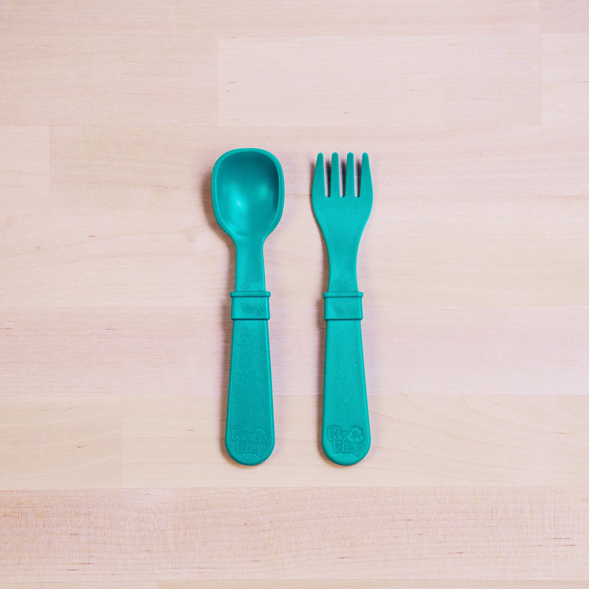 Fork and Spoon (Teal)