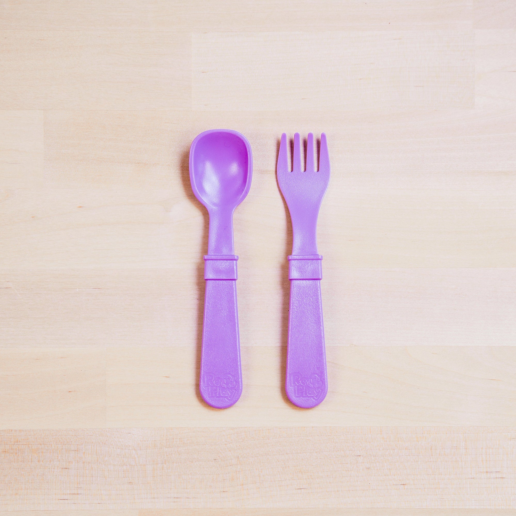 Fork and Spoon (Purple)